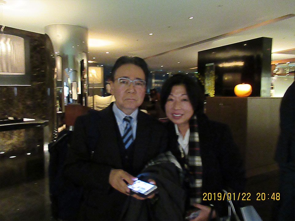 ナンシー弁護士と石川代表  (六本木にて撮影)